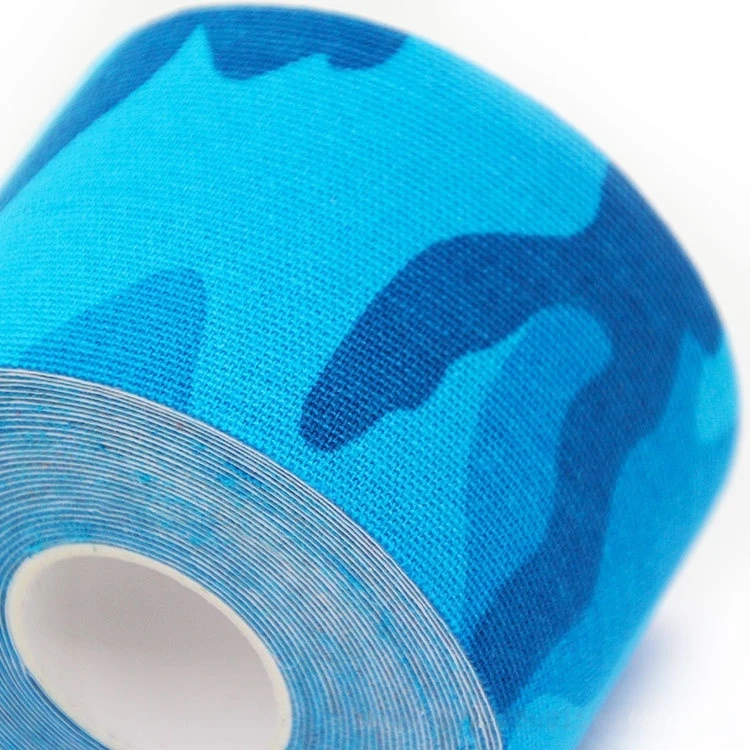 3-Farben-Tarnmuster Elastisches Sport-Schutzband Kinesiologie-Tape Muskel-Tape Brust-Tape Lifting-Tape Bandage – Detail 12