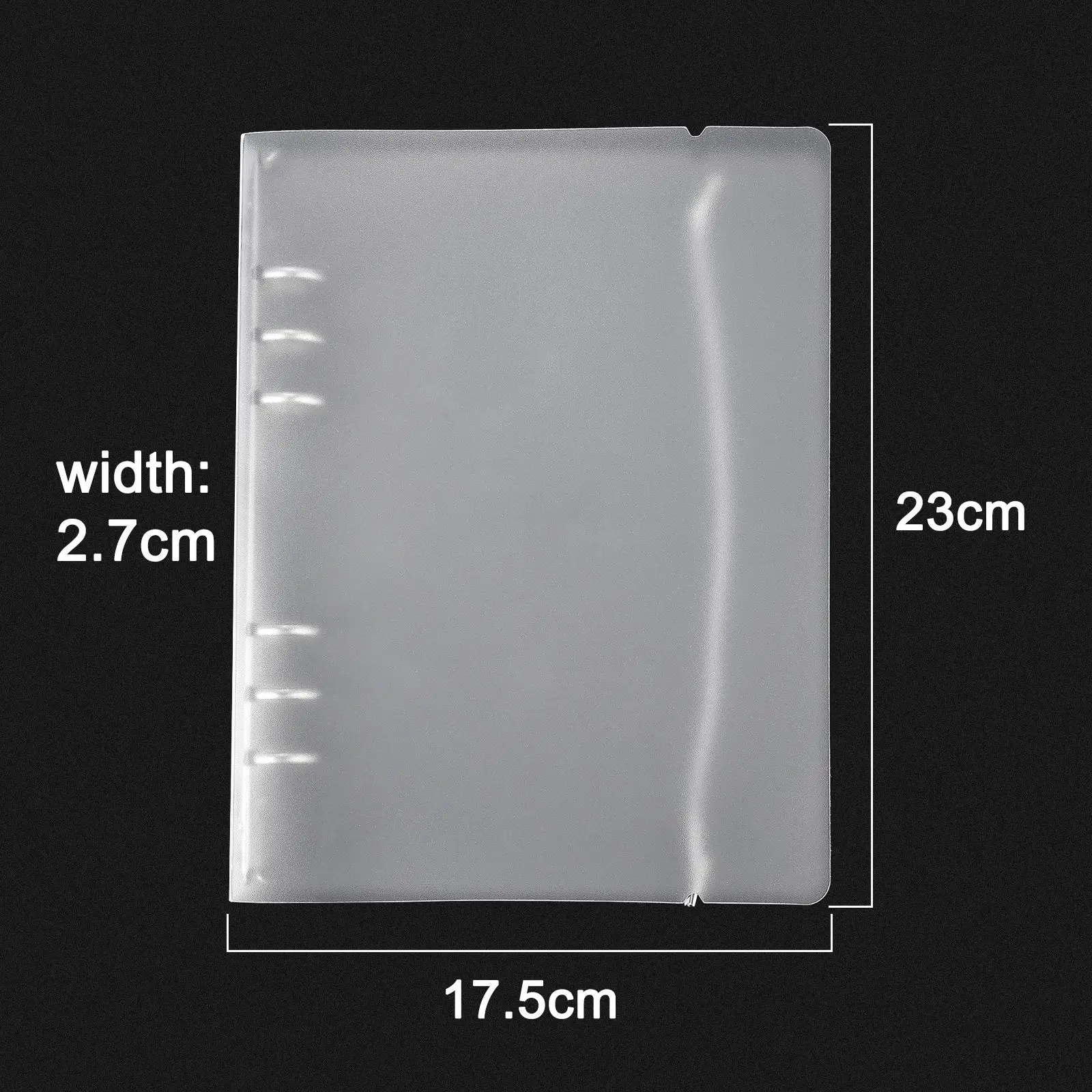 A5 Die Storage Book Binder Transparent Folders DIY Photocard Stamp Album Storage Book Holder Document Envelopes Storage