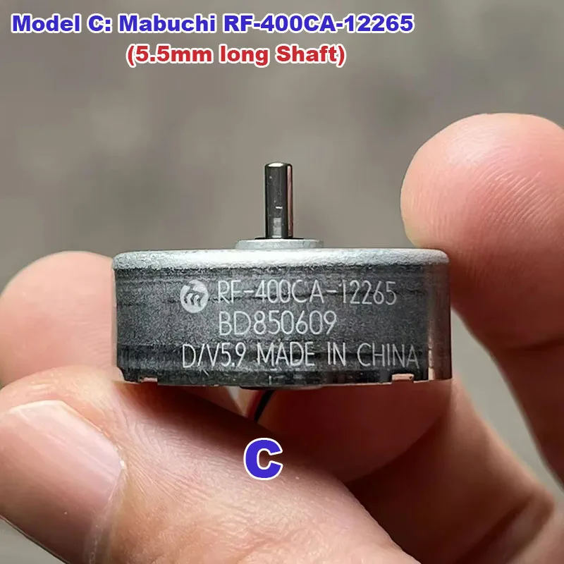 1PC DC 1.5V-6V RF-356CA-10250 모터/DC 1.5V-6V RF-400CA-12265 모터/DC 8V RK-30023-12370 자동차 AV CD DVD 플레이어 용 모터