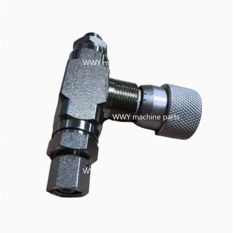 Bidirectional Flow Control Hydraulic Restrictor Valve G3/8 Thread with 08 Size Pipe Fitting Connector