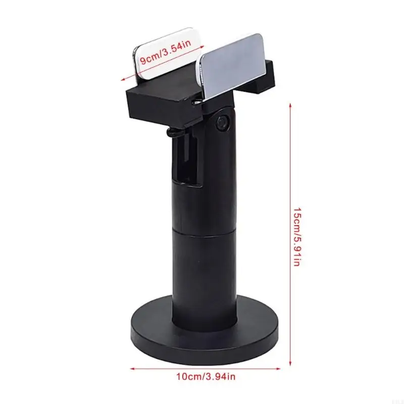 2025 حامل نظام POS الدوار الجديد القابل للتعديل مع لوحة غير قابلة للضبط لجهاز عرض 50-90 مم