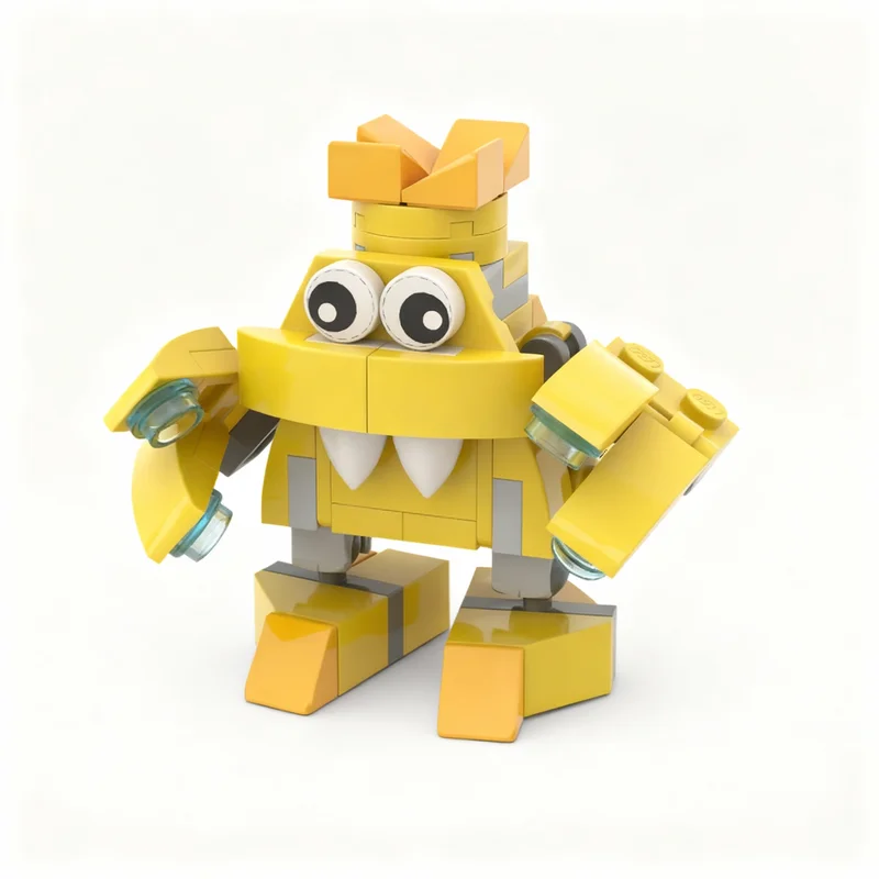 140pcs MOC Lil Electroids Mixels Model Building Blocks DIY Gift Creative Collectible Display Decor Premium Adult Kids Desk Home