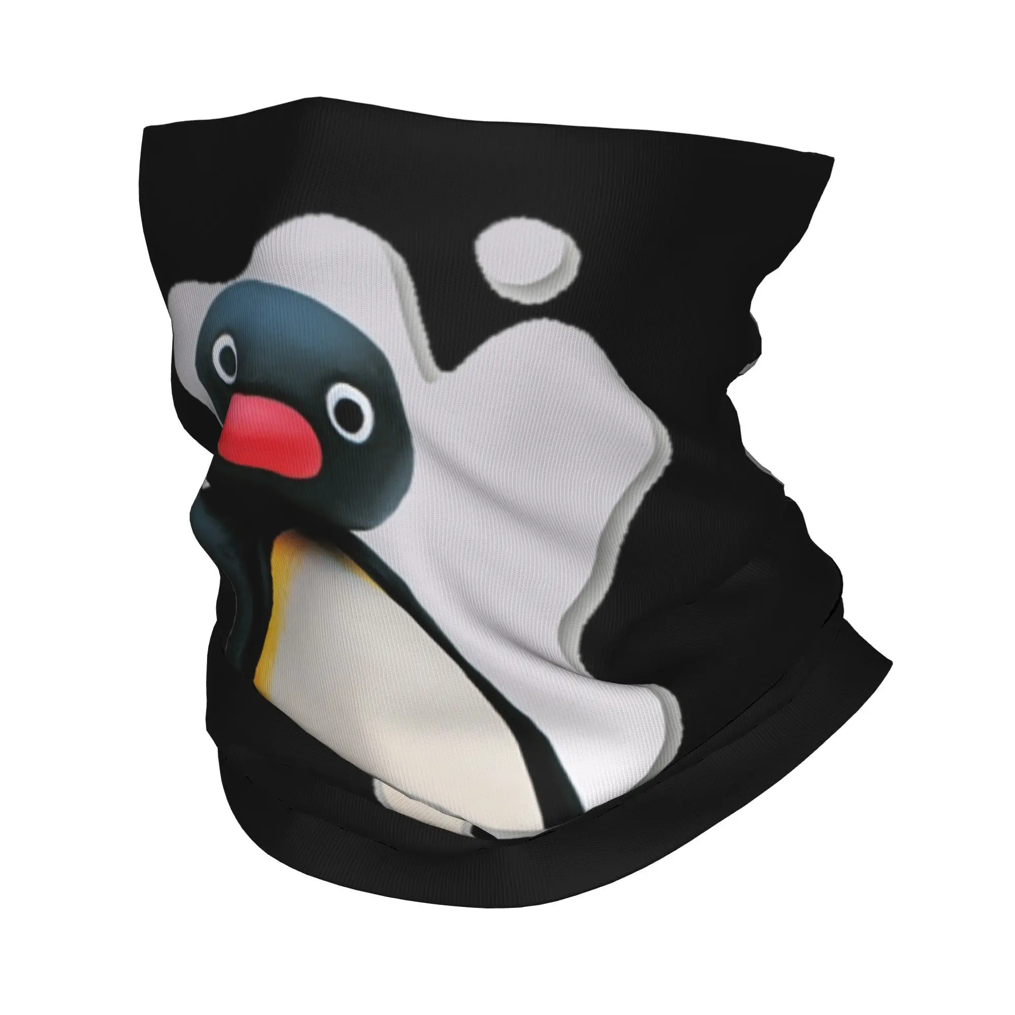 ピングー pinga ペンギンテレビバンダナネックカバープリントマジックスカーフ暖かいヘッドバンドハイキング釣り男性女性大人通気性