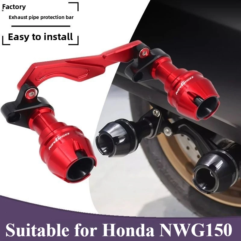 

For Honda NWG150 motorcycle accessories Front Fork Wheel Fall Muffler Pipe Frame Protection Frame Slider Anti Crash Protector