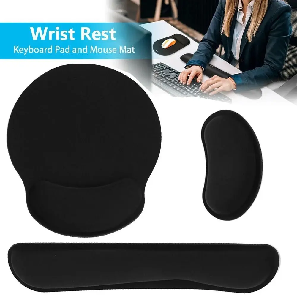 Comfortable Ergonomic For PC Wrist Support Cushion Laptop Mice Mat Wrist Rest Pad Mouse Pad Mouse Mat Keyboard Pad