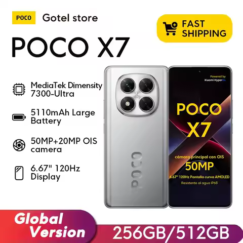 POCO X7 5G Smartphone Dimensity Global Version 6.6...