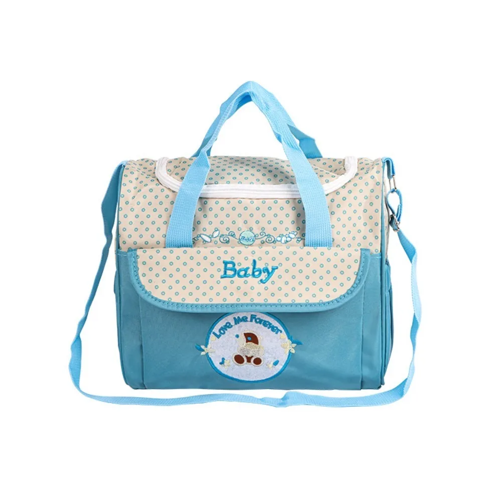 

Portable Storage Baby Diaper Bag Multifunctional Large Capacity Mommy Maternity Packs Handbag Canvas Baby Stuff Nappy Bags Women