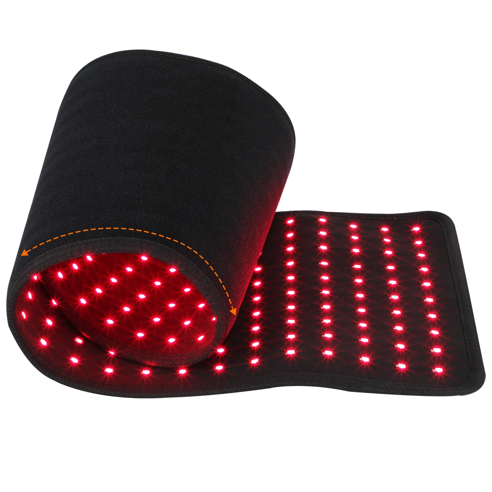 Pain Relief Red Light Therapy Pad, Large-sized Red Light Therapy Flexible Low High Irradiance Phototherapy Pad