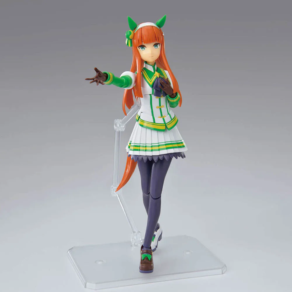 [In-Stock] BANDAI Figure-rise Standard Silence Suzuka (Uma Musume Pretty Derby) 15cm Assembly Anime Action Figure Model Toys