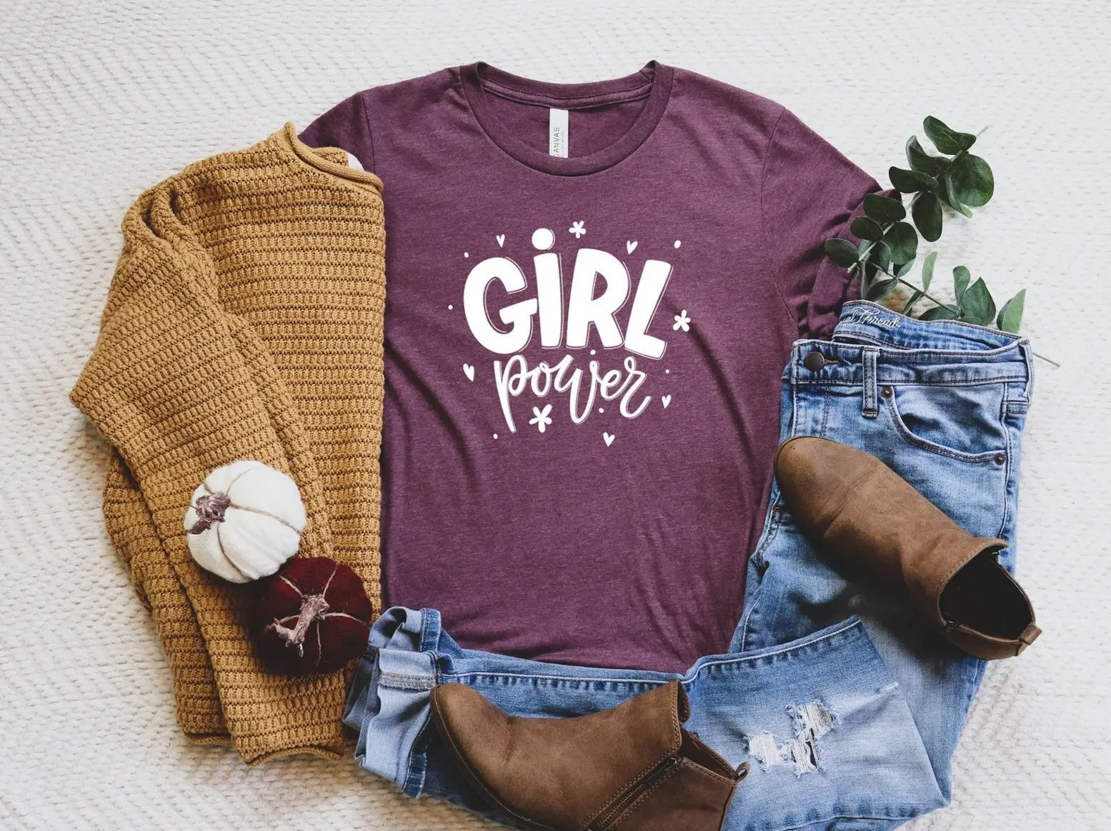 Girl Power T Shirt Women Feminism Inspirational Feminist Motivational Equality