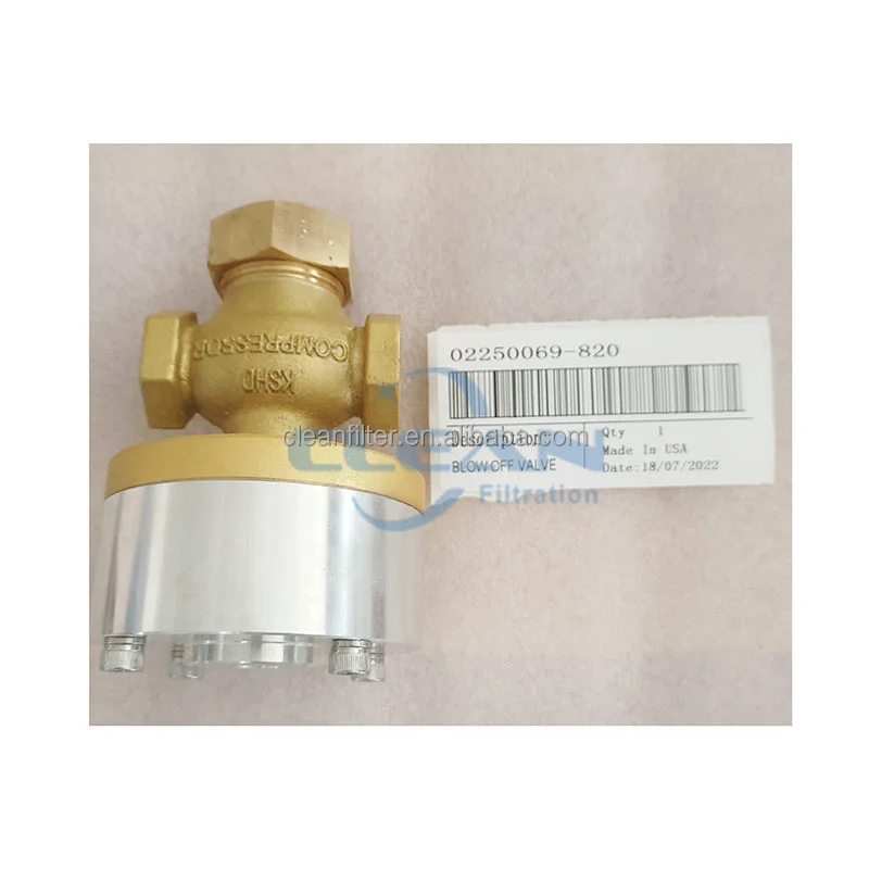 

Gold seller High Quality Air Compressor Cycle Unloading Valve 02250069-820 Vent Valve