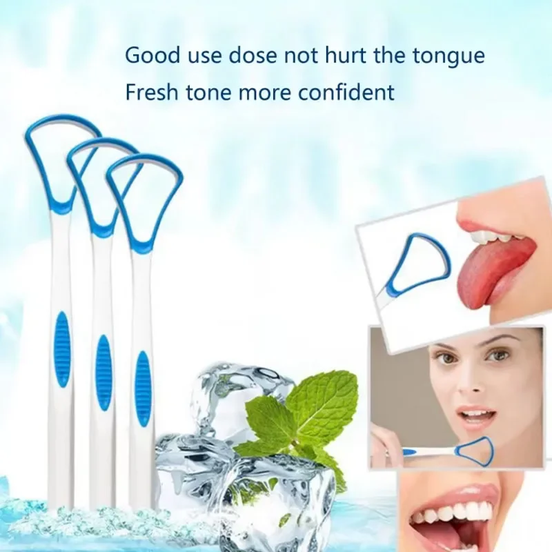 1/2Pcs Dental Silicone Tongue Brush Cleaner Reusable Tongue Scraper Brush For Adults Kids Oral Care Hygiene Mouth Fresh Breath