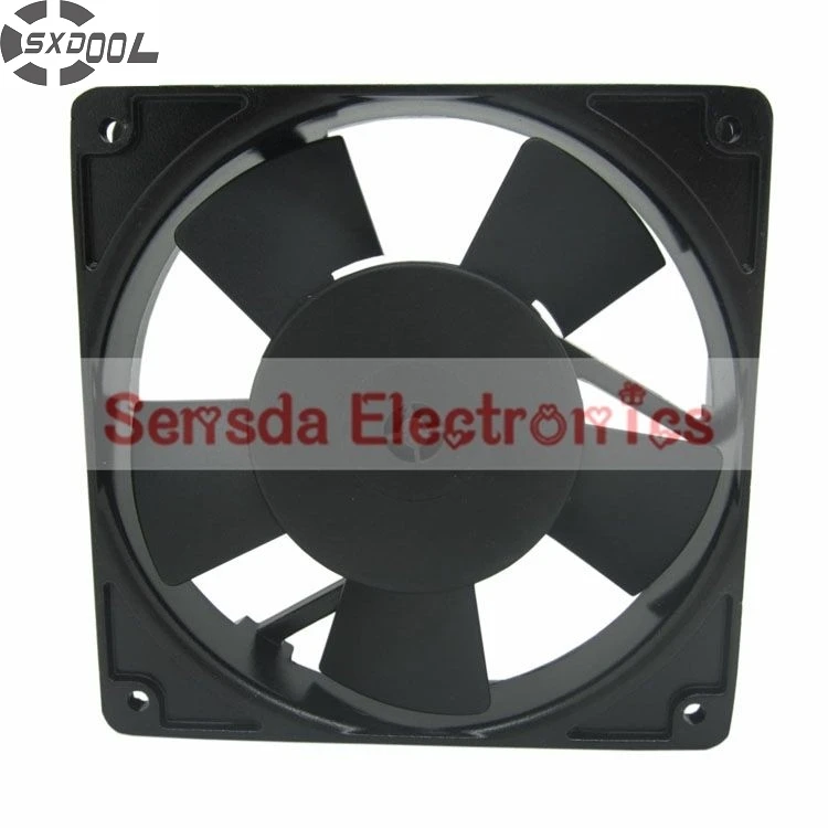 

SXDOOL 12P-230HB 12025 1225 12cm Ball Bearing Cooling Fan AC 230V 18/16W