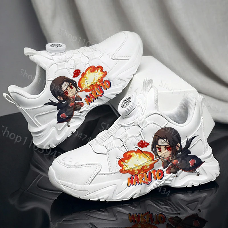 

Famous Uchiha Itachi Anime Design Youth Student Footwear Naruto Printing Arch Support Shoes Boys Girls Gift Wholesale