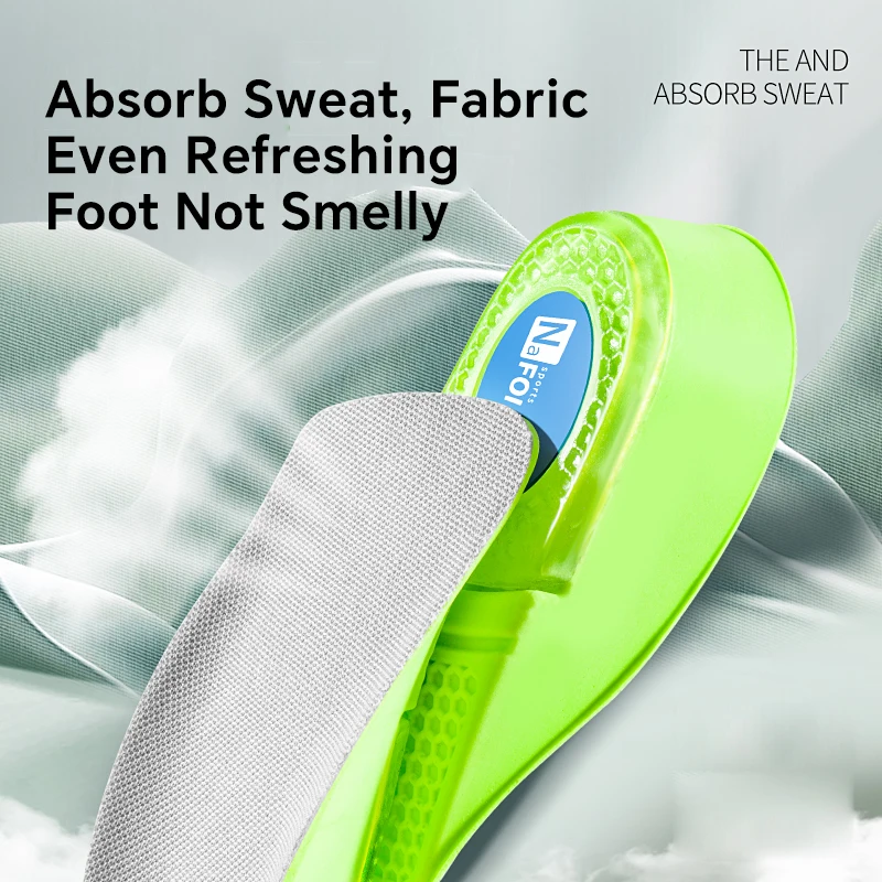 Polyurethane Heel Lift Insoles with Arch Support
