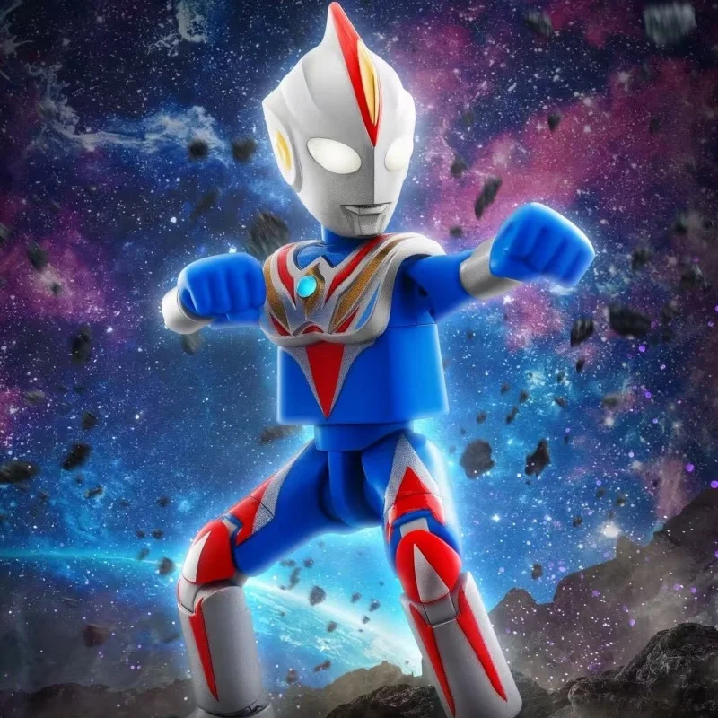 بلوكات جديدة الترامان تجميع اللبنات نموذج ستار تألق الطبعة الفصل 16 الريغا لعبة متنقلة حلية جمع هدية