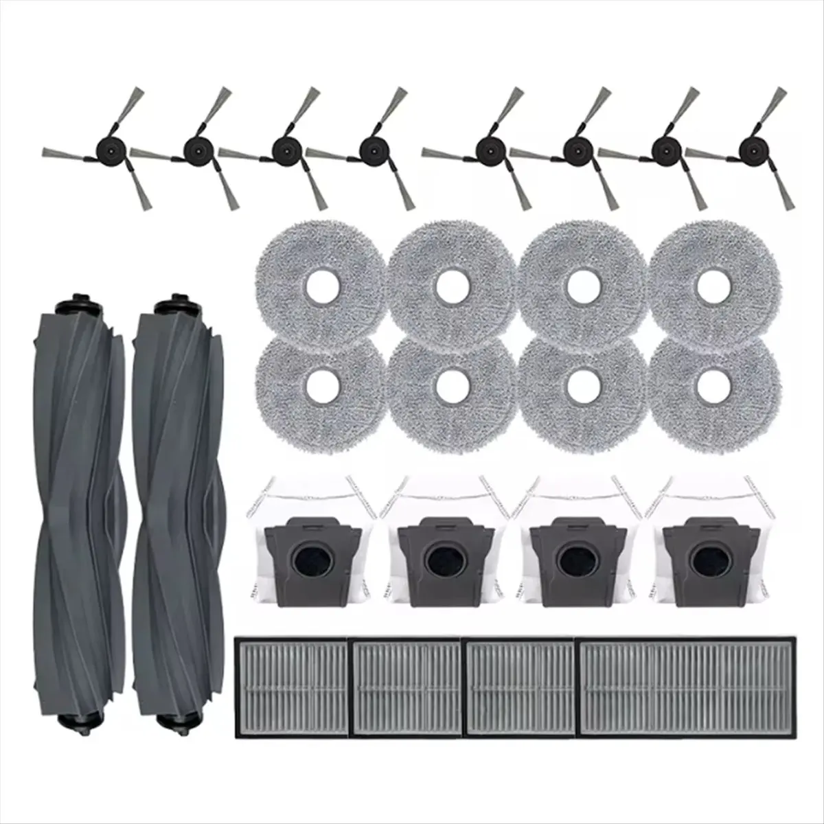 【BRAND NEW】For X40 Ultra/L40 Ultra Part P50 Pro Ultra/P10 Pro Ultra Replacement Parts Brush Filter Mop Cloth Dust Bag