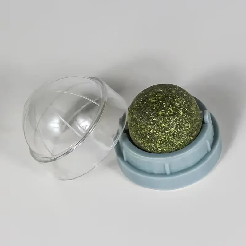 Mint Ball Cat Teeth Cleaning Toy Designed For Chewing And Entertainment A Must-Have Cats Fun Pet Licking view 5
