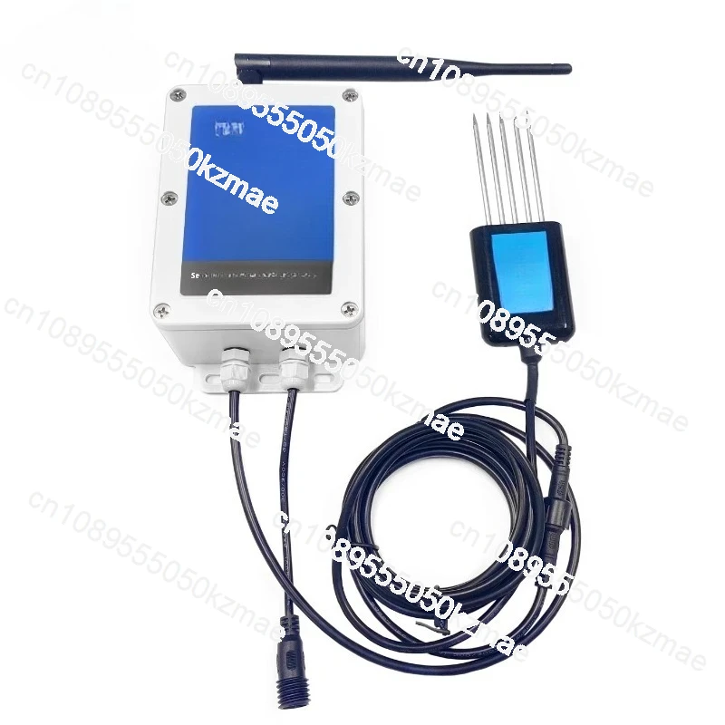 7-in-1 Soil Sensor | Low-Consumption Moisture/Temperature/EC/PH/NPK Tester - WiFi/4G Data Logger with Built-in Battery