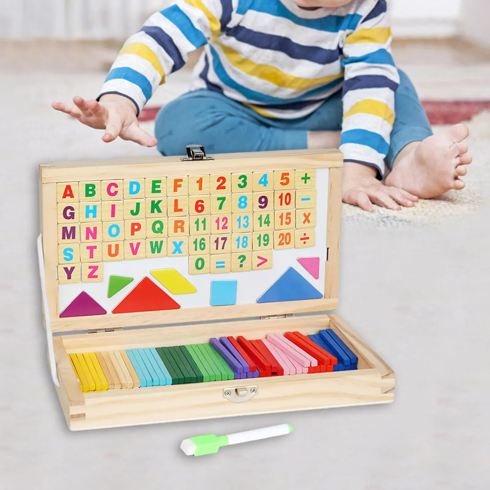 Arithmetic Math Toy, Abacus, Educational Counting Toy for Preschoolers