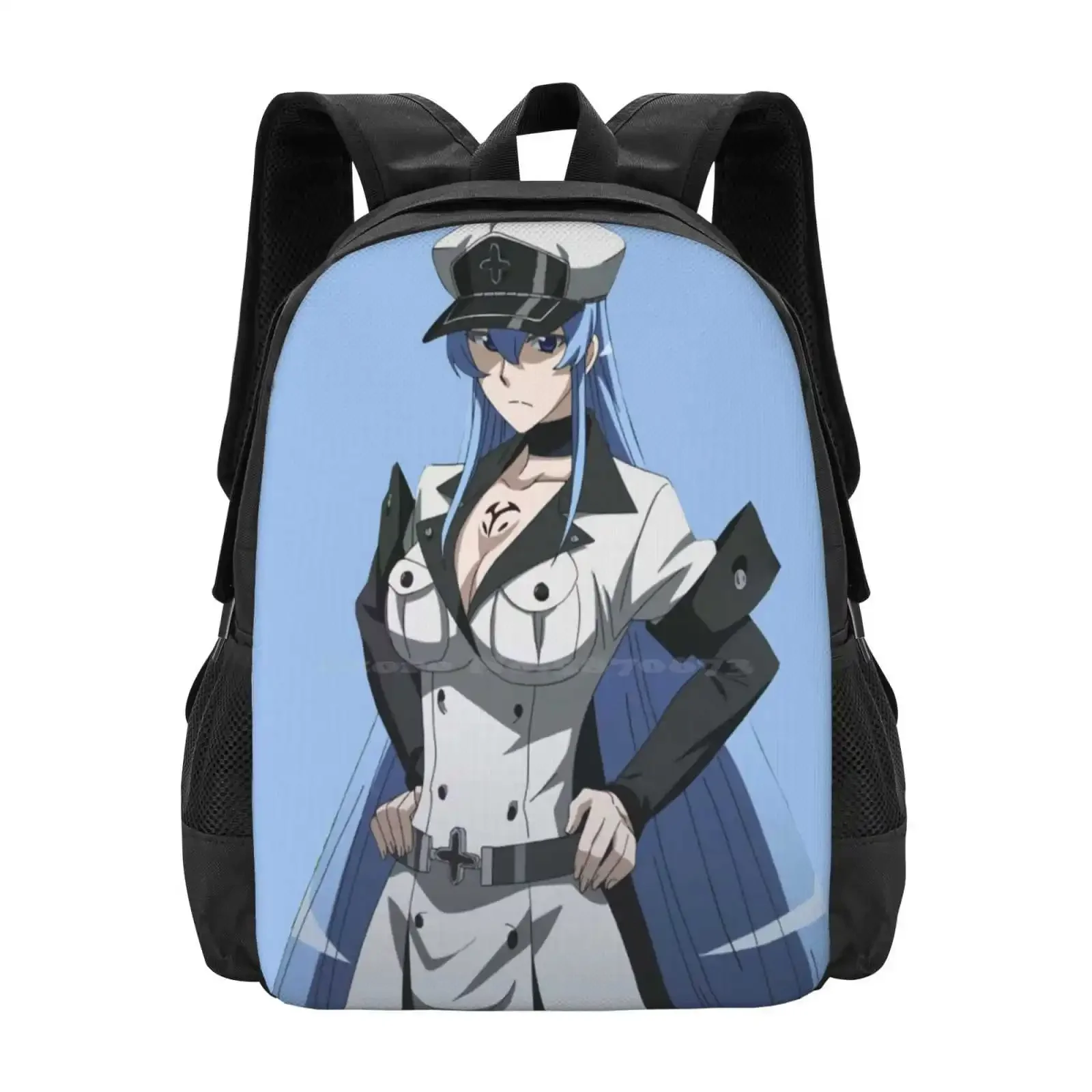 

Esdeath ( Akame Ga Kill! ) Hot Sale Backpack Fashion Bags Best Girl Yandere Tsundere Best Anime Villains Top Anime Villains Top