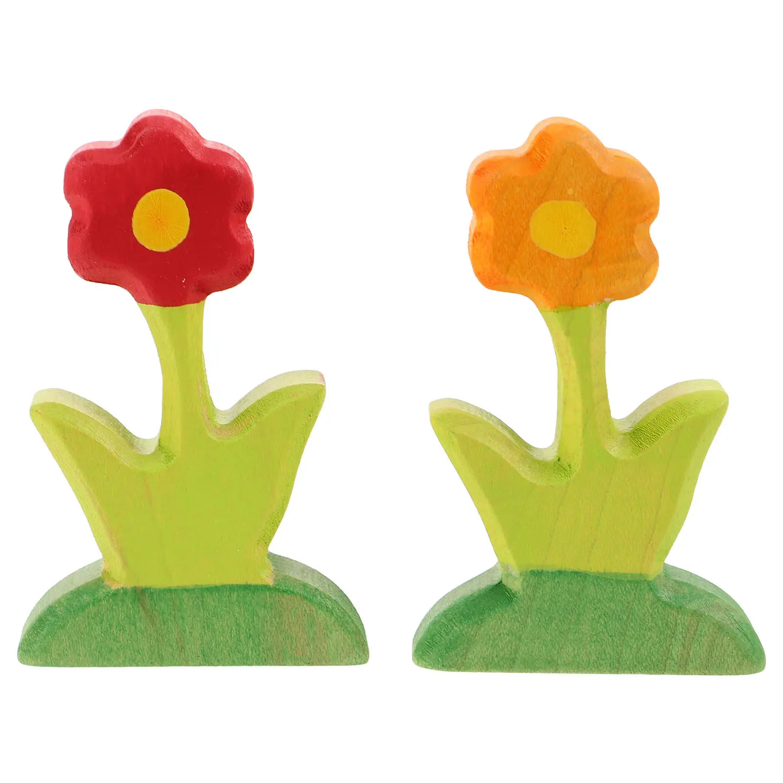 

2 шт. деревянных блоков с цветочными узорами, ручной работы, для творчества, развивающий набор для детей, для совместных игр родителей и детей