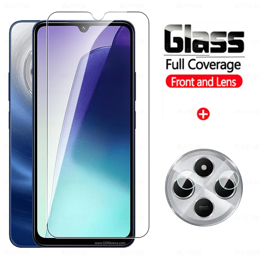Glass for Xiaomi Redmi 14C Global Tempered Glass Camera Lens Film Redmi14C Redme Redmy 14 C C14 4G 2024 6.88'' Screen Protector