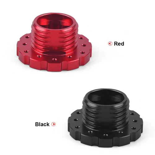 Imagen 2 del producto Adaptador de volante de aluminio de 75MM, adaptador de volante para juegos de carreras Sim para Thrustmaster T300, T500, TS-PC, TS-XW