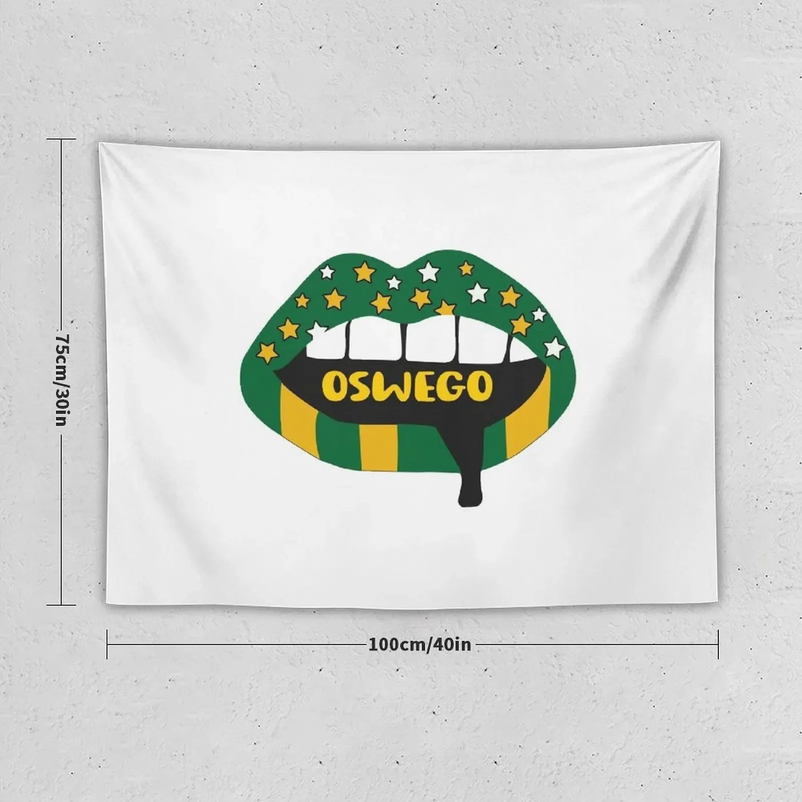 SUNY Oswego Lips Tapestry Decoration Bedroom Decoration For Bedroom Outdoor Decoration Tapete For The Wall Tapestry