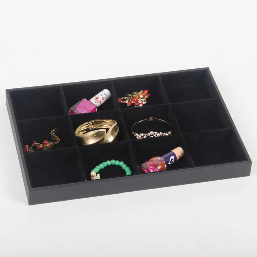 Jewelry store jewelry tray jewelry display jewelry box jewelry box soft velvet