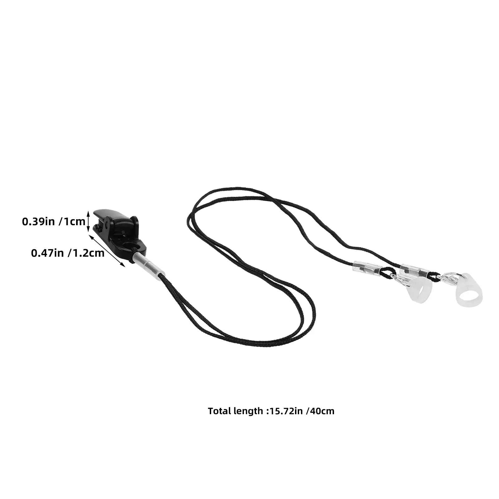 4Pcs Hearing Aid Anti-Lost Clip Lanyard Soft Ring Bte Holder Cord for Seniors Hearing Amplifier Ear Hook Retention Anti-Drop - view 3