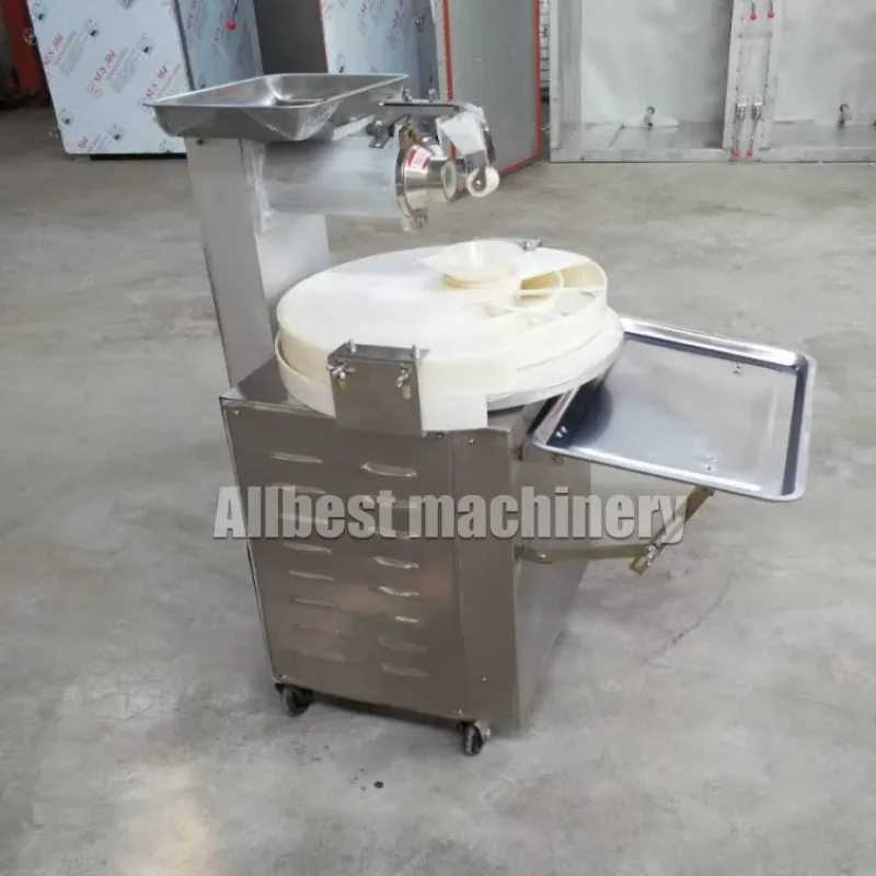 Automatic Rounder Machine Desktop Volumetric Corn Dough Rolling Dividing Equipment 220V Motor Core