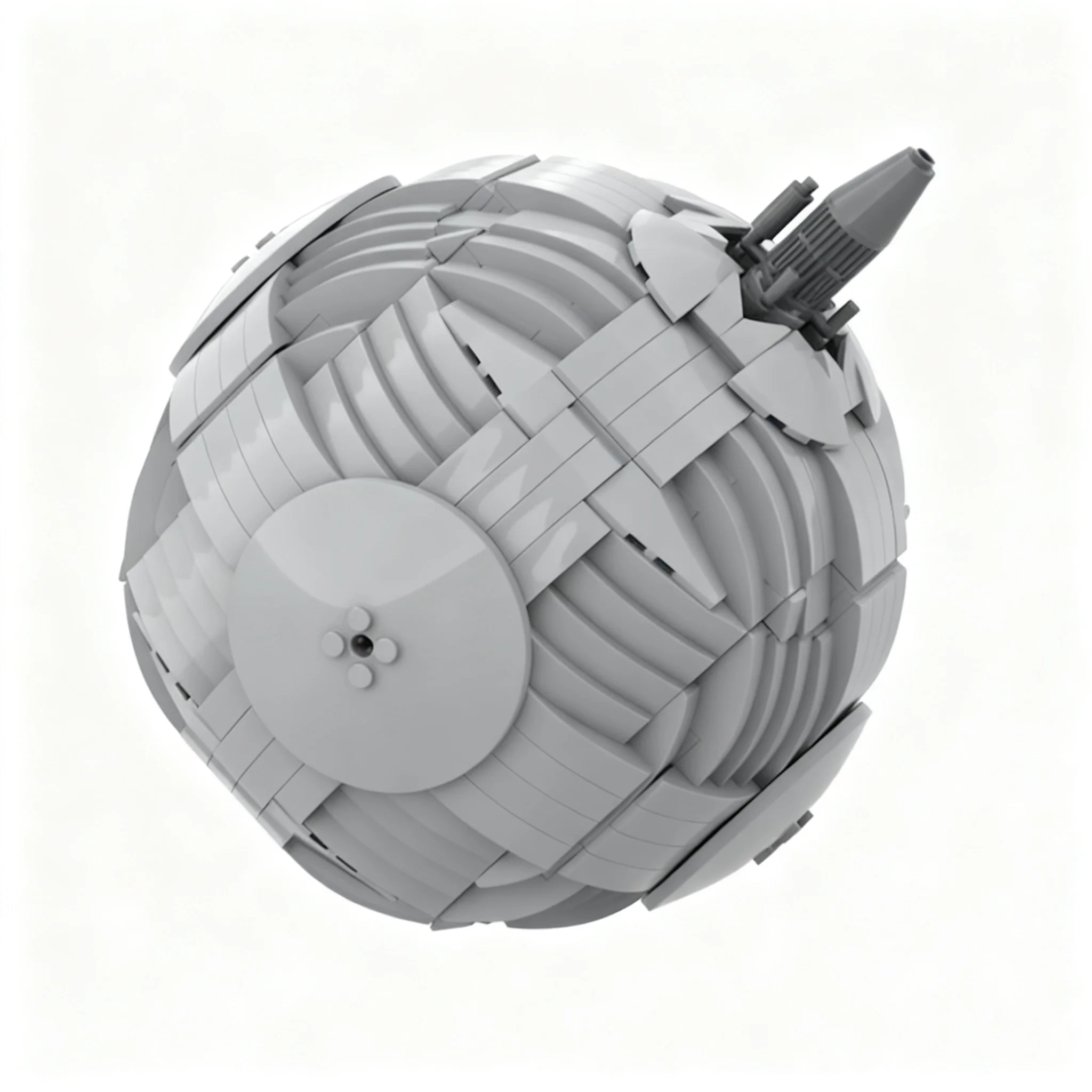 1642pcs MOC Star Battle Hoth Ion Cannon V-150 Planet Defender Model Building Blocks Toys Idea DIY Education Display Collection