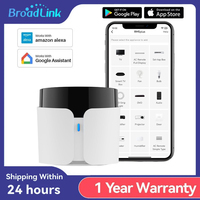Broadlink RM5 Plus Universal Infrared Remote WiFi Smart Home Remote for TV AC Fans Voice Control Support Alexa Google Assistant