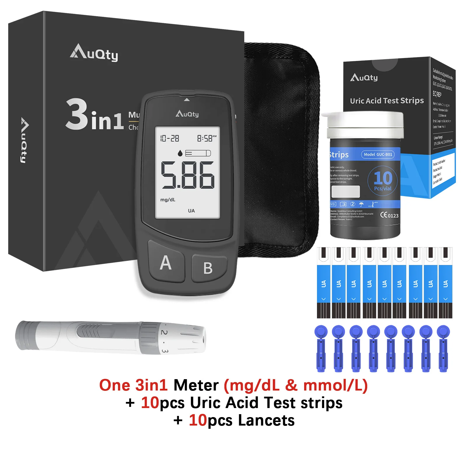 Meter And 10UA Strip
