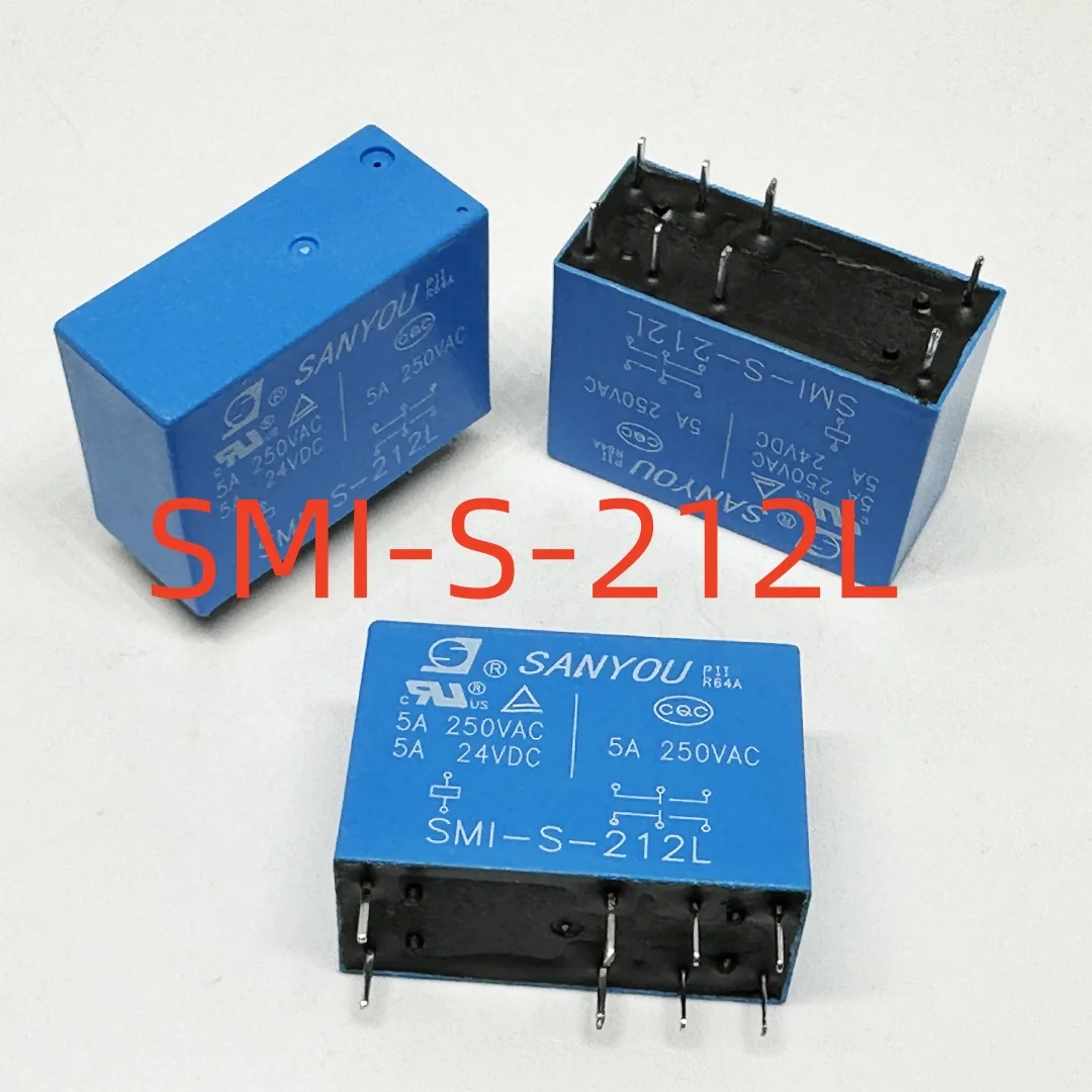 New SMI-S-203L ; SMI-S-205L-01 ; SMI-S-209L1 ; SMI-S-212L ; SMI-S-224D ; (14F2C-5A) Relay 8pins