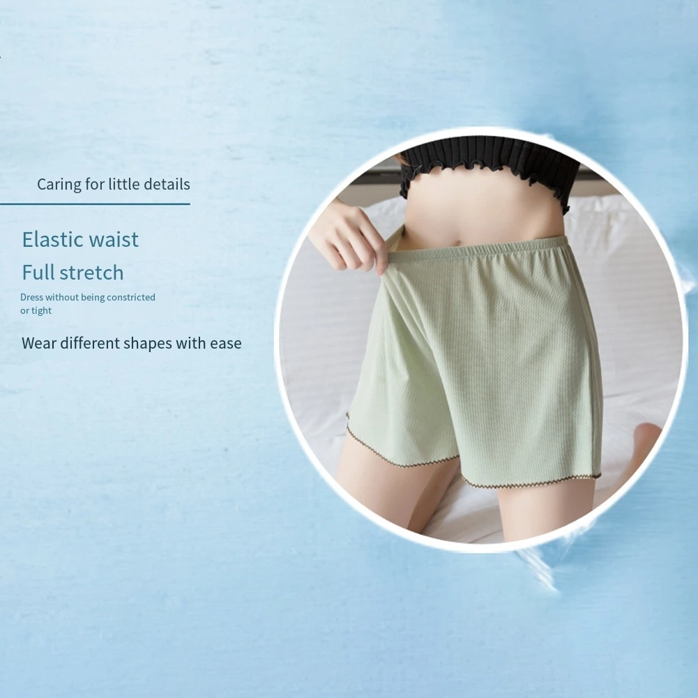 Sommer-Satin-Shorts, Damen-Shorts, lässige Outfits, XL, brandneuer Zustand, Polyester-Stoff, normale Kleidungslänge