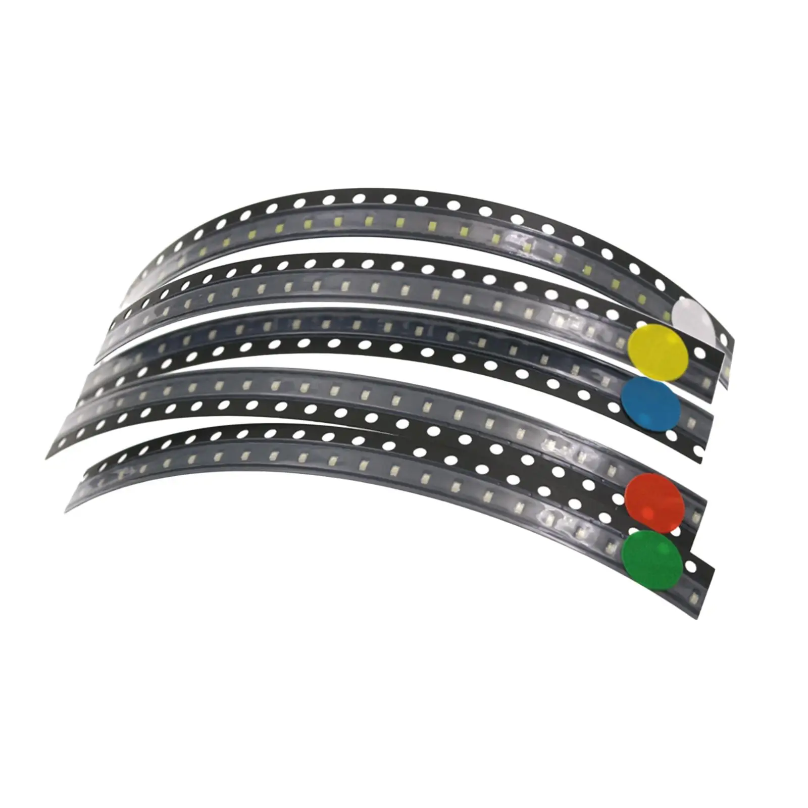 100 Pack of 0.5W 3V High Power SMD LED Chip Lights Beads 5 Colors Components