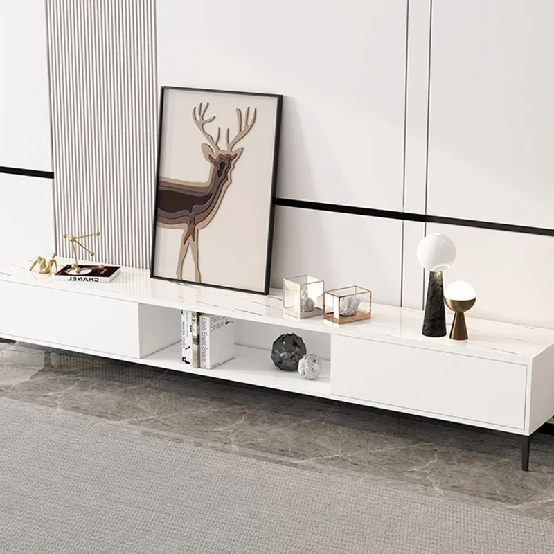 Creativity Design Rectangular Coffee Tables Nordic White Luxury Minimalist Coffee Tables Vintage Nordic Tavolino