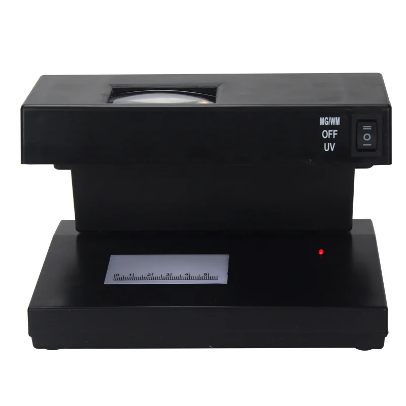 AD-2138 Purple Light 9WUV Lamp with Magnifying Glass Currency Detector White Light Watermark Detection