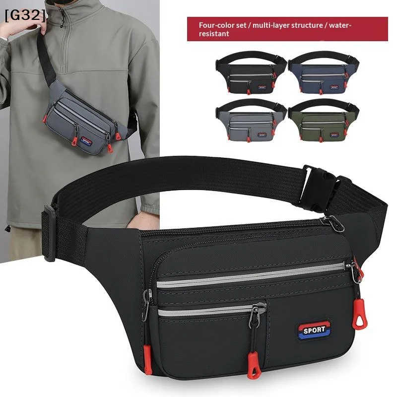 Quality Unisex Waterproof Waist Bag Pack Male Belt Pouch Ladies Kangaroo Hip Phone Work Purse Travel Gear For Men And Women[G32]