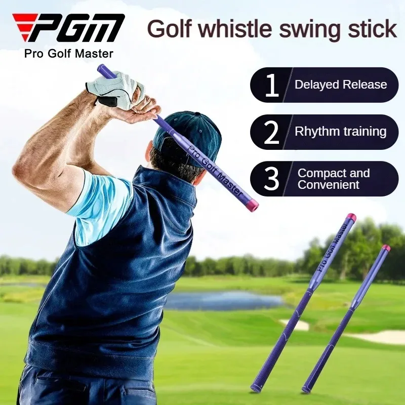 PGM Golf Practitioner Sound Swing Stick Rhythm Training Compact and Convenient Training Club Supplies HGB021