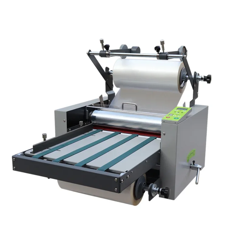 

L388 Laminating Machine Automatic Large Steel Roller Speed Regulation Automatic Belt Feeding Anti-curling Hot and Cold Laminate