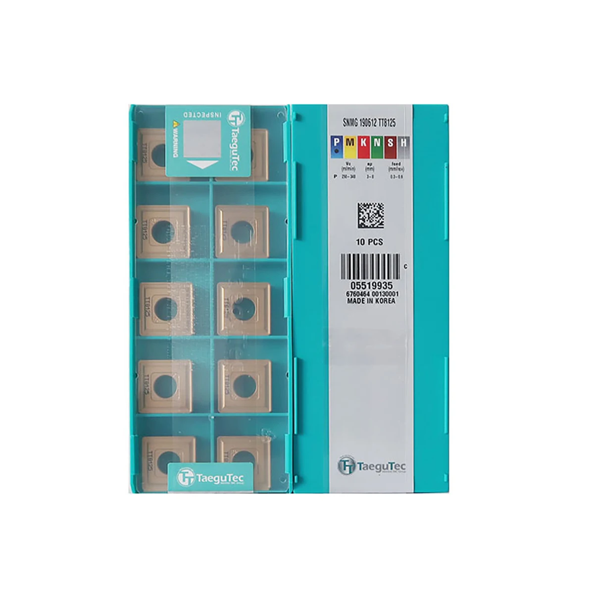 

TaeguTec Original SNMG SNMG120408 SNMG190612 SNMG120416 SNMG120412 MT Medium Roughing Carbide High Quality Turning Tools