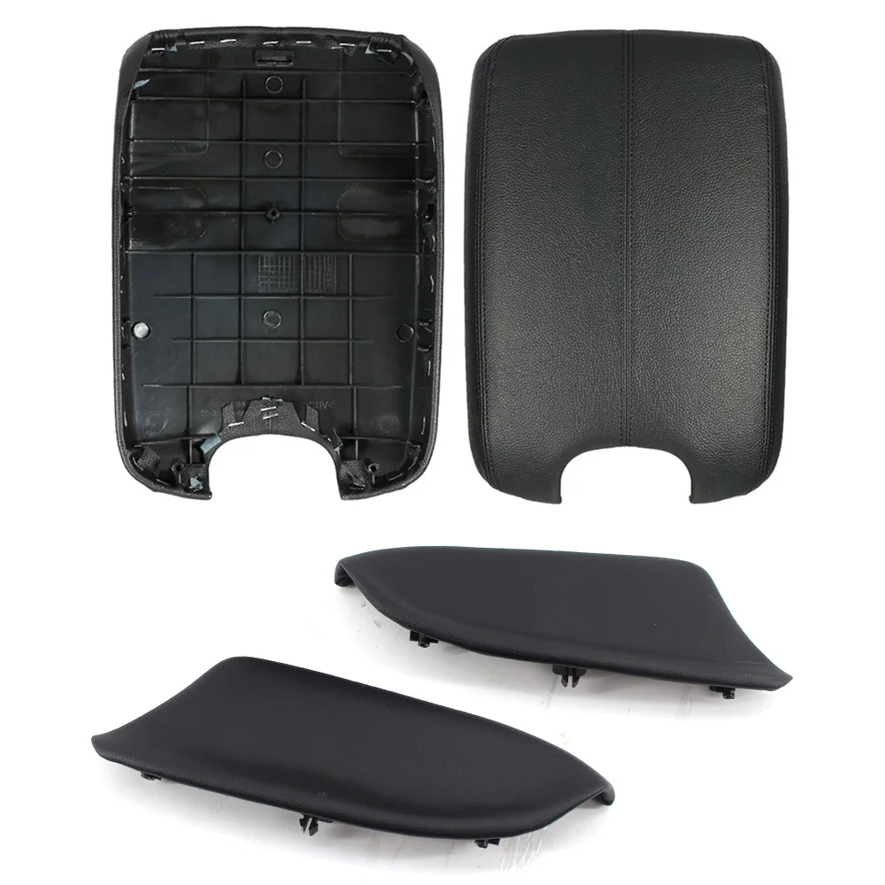 

Black Console Armrest Lid Cover + Door Panel Armrest for Honda Accord 2008-12 09 Sedan 4-Door 83553-TA0-A31ZC, 83503-TA0-A31ZC
