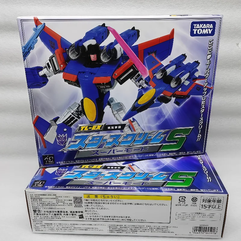 In Stock Transformers classic movie Toys TAKARA TOMY 40th TL-EX Starscream action figure model Collect Hobbies toys Holiday Gift