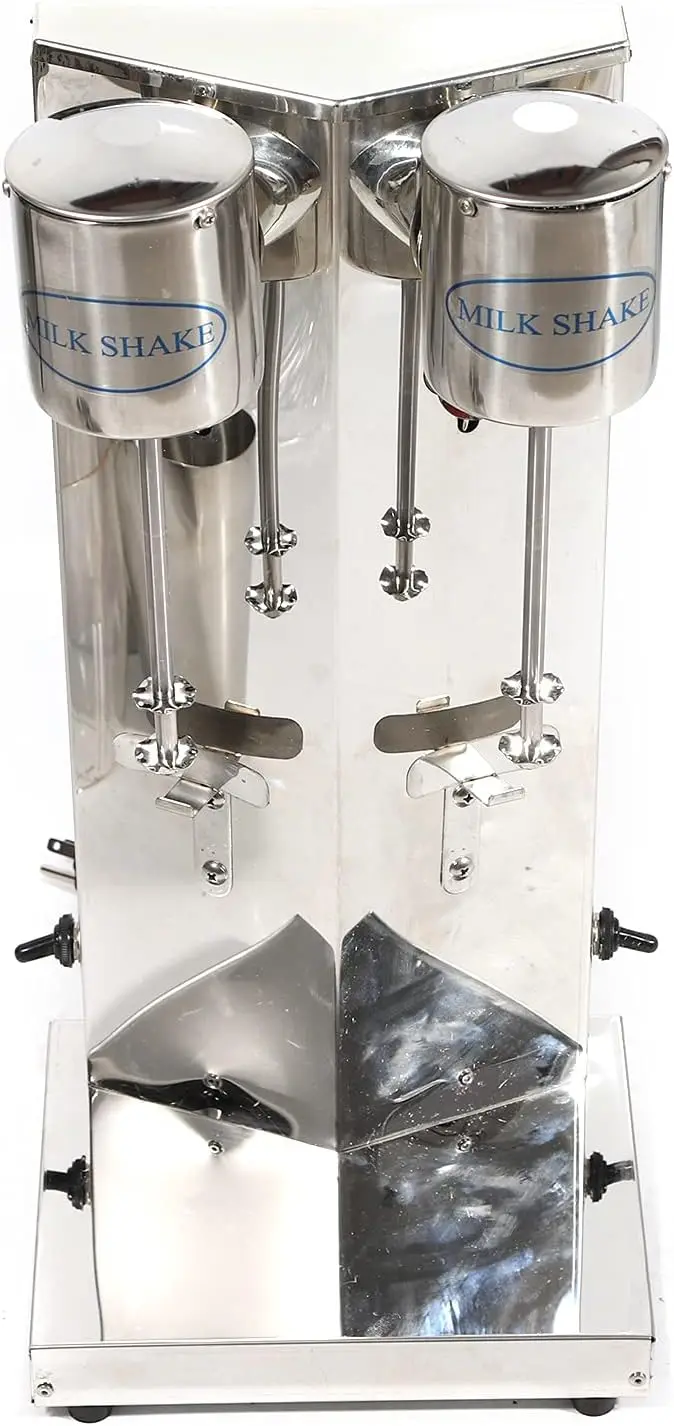 خلاط حليب كهربائي ذكي مزدوج السرعة 650 مل مع كوب PP خلاط مطبخ من الفولاذ المقاوم للصدأ للاستخدام المنزلي