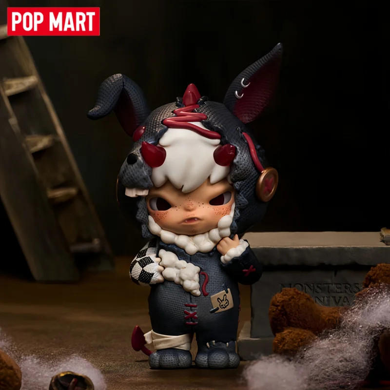 2026 Oryginalne POP MART Figurki z serii „Poddasze Dziwności” w pudełkach niespodzianek, zabawki na biurko, ozdoby, kolekcja figurek, prezenty.