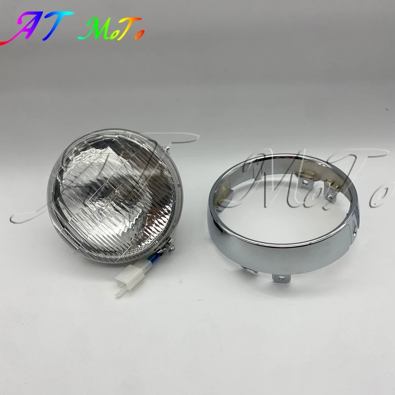 مناسبة للمصابيح الأمامية للدراجة النارية Honda DIO52 AF52 Julio وأضواء المؤشر وأغطية المصابيح الأمامية المطلية بالكهرباء #2