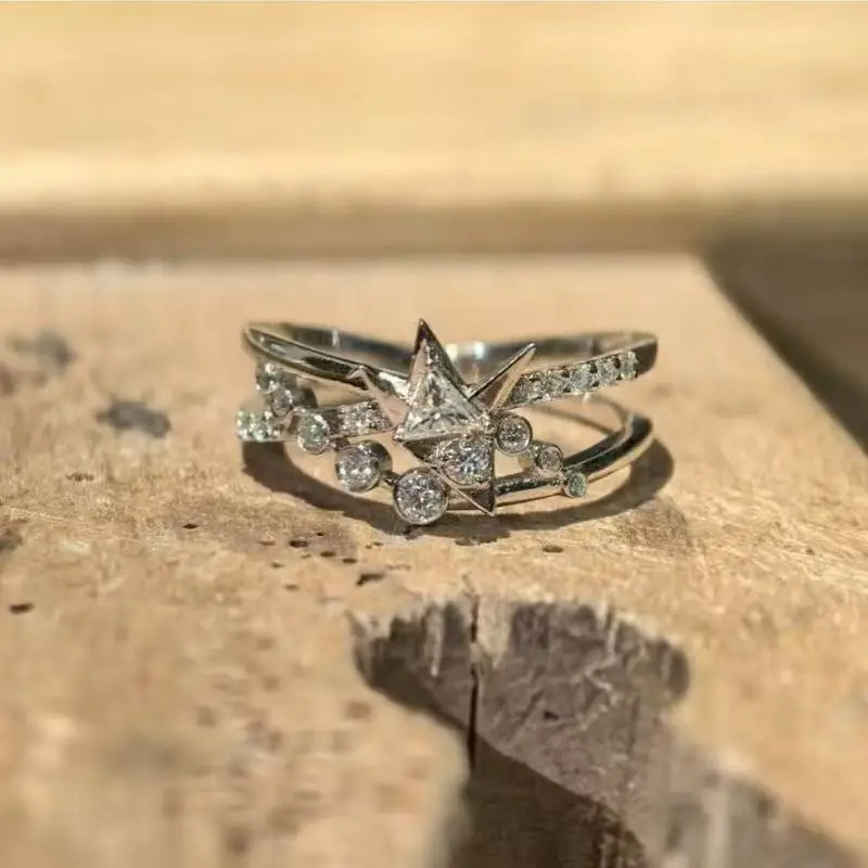 ​​Love And Deepspace Proposal Ring Xavier Zayne Rafayel Sylus Caleb Cos Collector'S Edition Romantic Promise Wedding Ring Gift